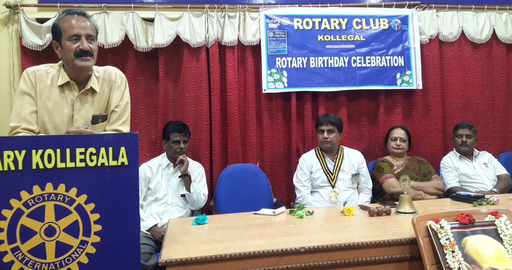 ವಿಶ್ವಶಾಂತಿಯೇ ಅಂತಾರಾಷ್ಟ್ರೀಯ ರೋಟರಿ ಸಂಸ್ಥೆಯ ಮುಖ್ಯ ಗುರಿ : ಗುರುಸ್ವಾಮಿ